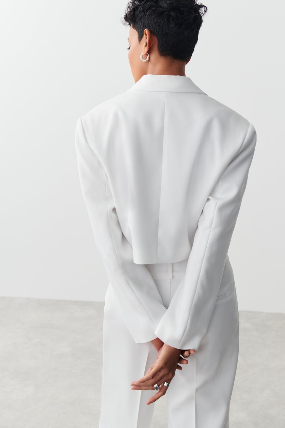 Tammie cropped blazer