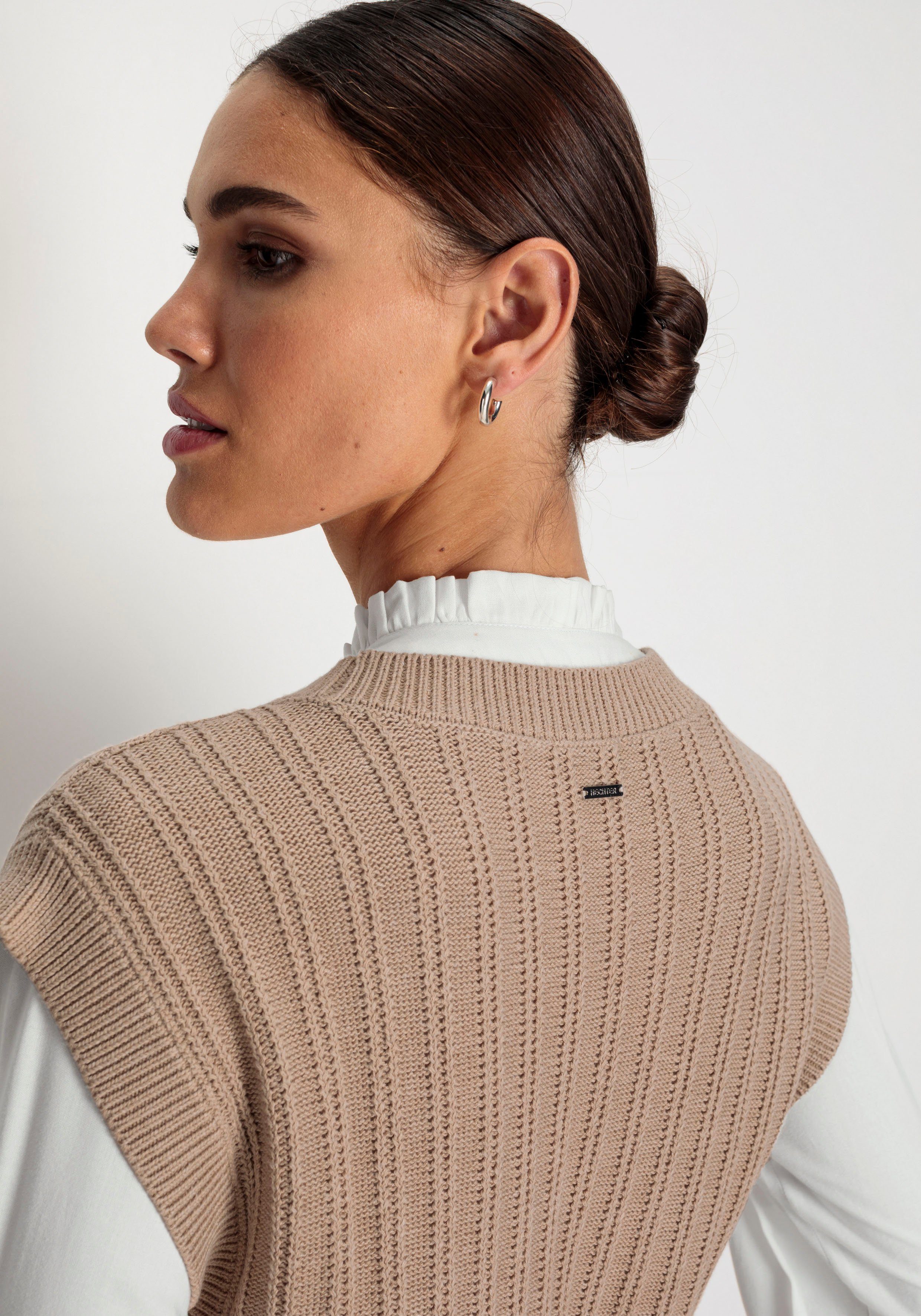 HECHTER PARIS Pullunder mit Strickmuster - NEUE KOLLEKTION