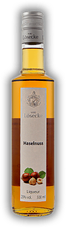 von Lösecke Haselnuss von Lösecke Haselnuss Ein Likör mit feinem Nussaroma. 0,5	 Liter - Vol 20%