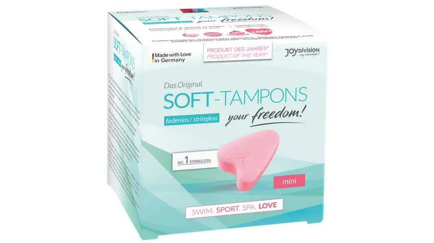 JOYDIVISION Fadenlose Soft-Tampons mini