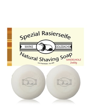 Golddachs Sandelholz Rasierseife-60 g