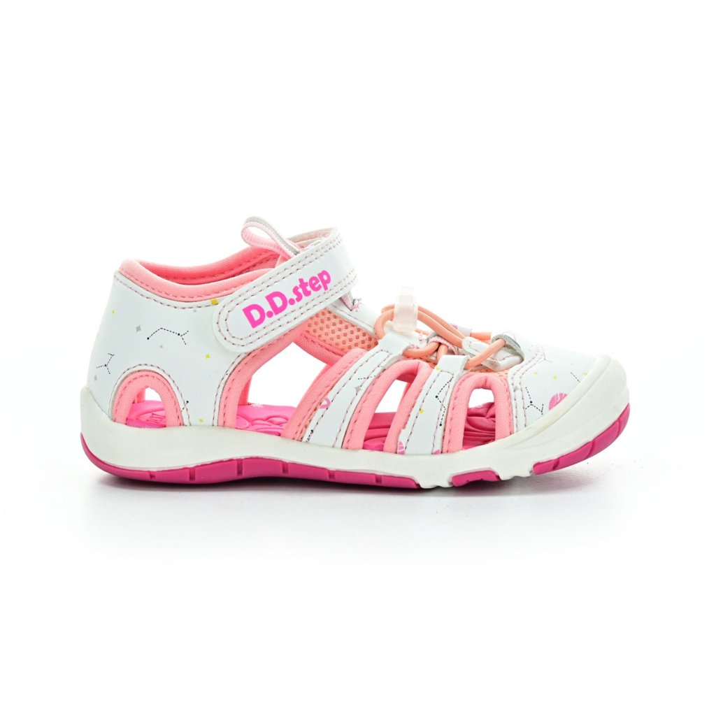 D.D.Step G065-41329E weiße Barfußsandalen