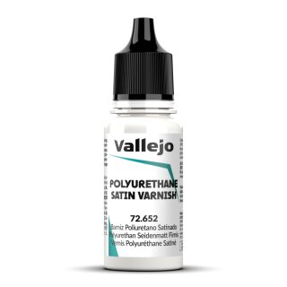 Game Color Polyurethane Satin Varnish 18 ml (72652)
