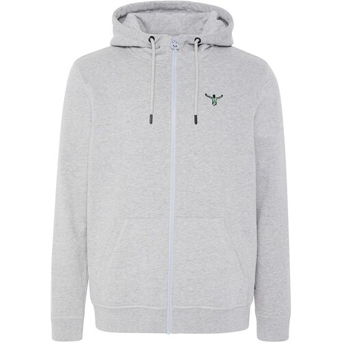HOODIEJACKE MIT GROSSEM BACKPRINT