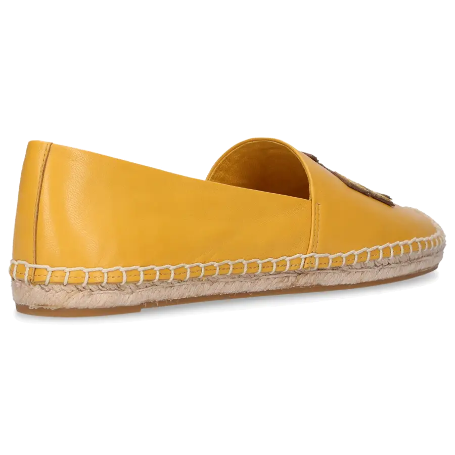 Tory Burch - Espadrilles INES Ziegenleder - gelb