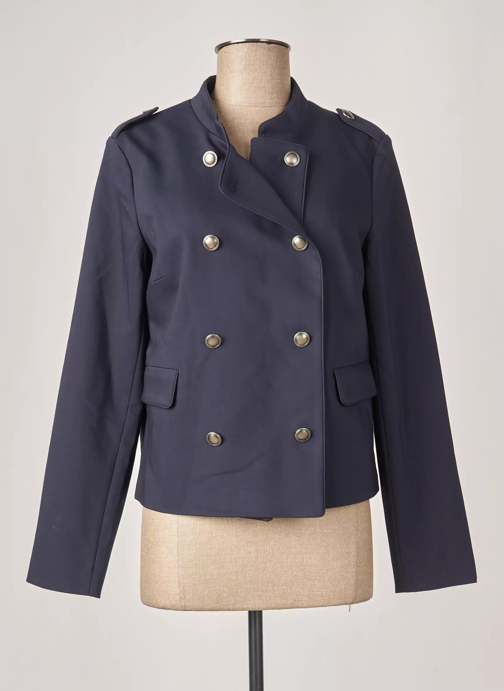 C Est Beau La Vie Vestecasual Femme couleur bleu