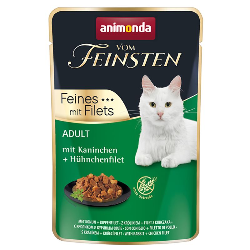 Probierpaket Animonda Vom Feinsten Adult Feines mit Filet 8 x 85 g