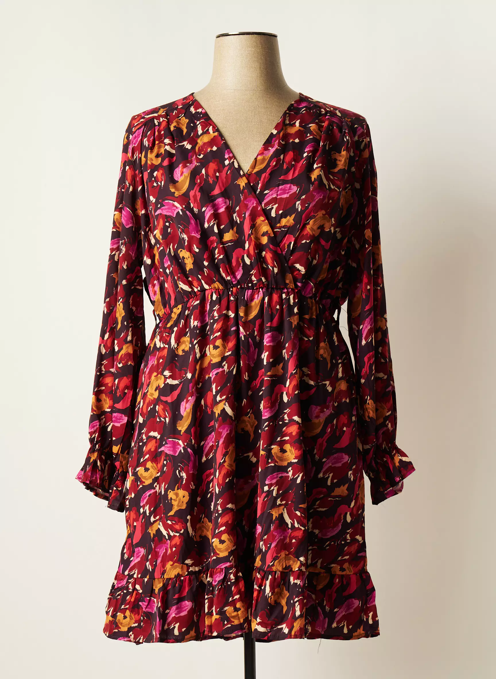 Pomme Rouge Robes Mi Longues Femme couleur noir