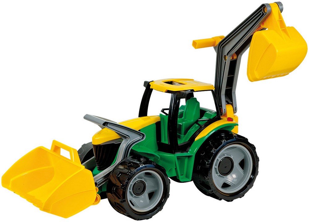 LENA GIGA TRUCKS Traktor mit Lader und Bagge