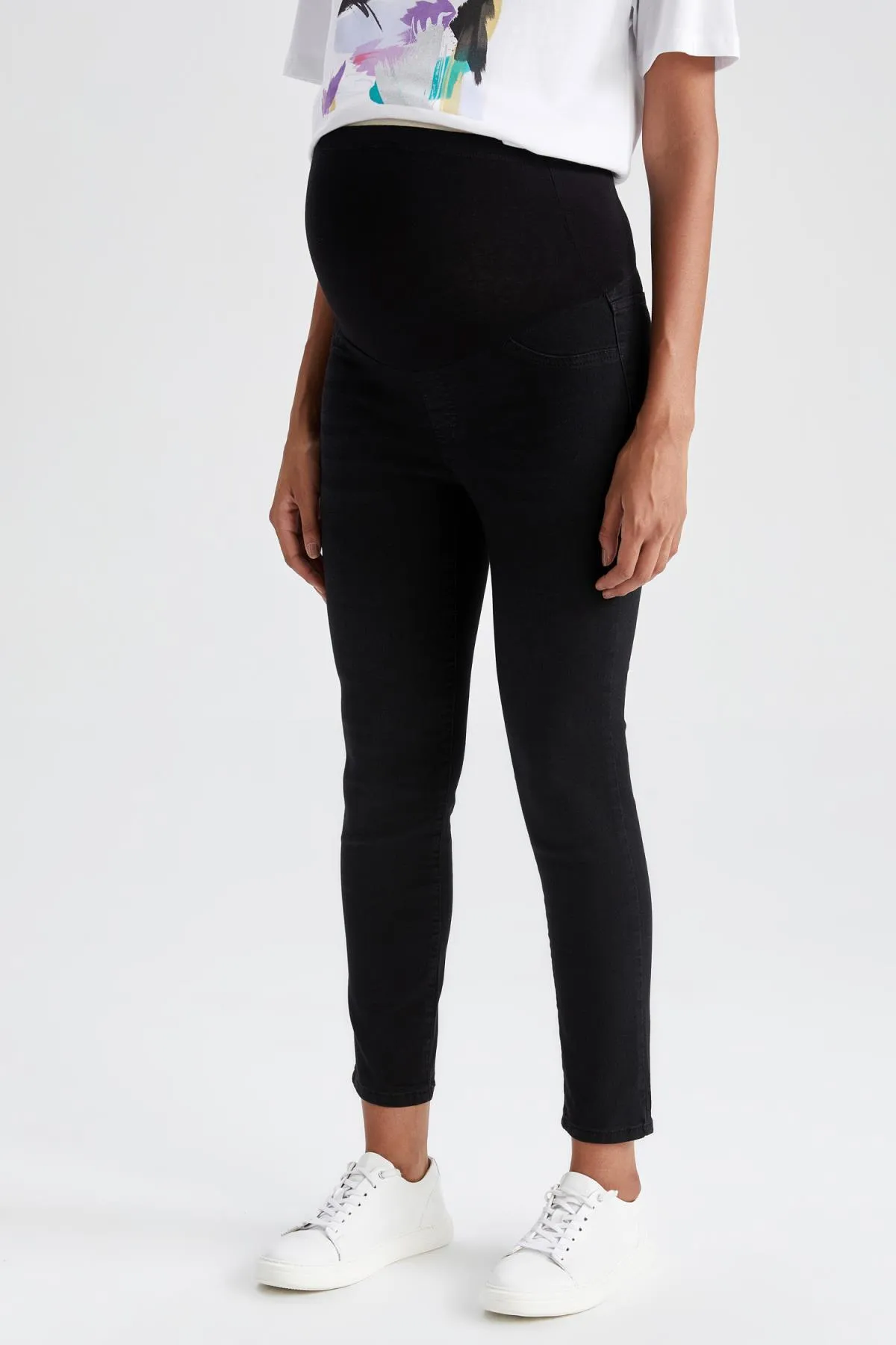 DeFacto  Skinny Fit, extra enge Passform, normale Taille, extra schmales Bein, lange Umstandshose