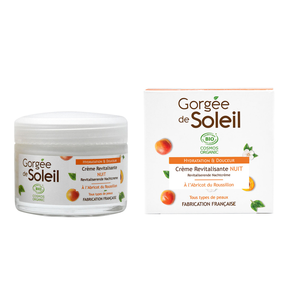 gorgée de soleil Crème de nuit revitalisante Crème