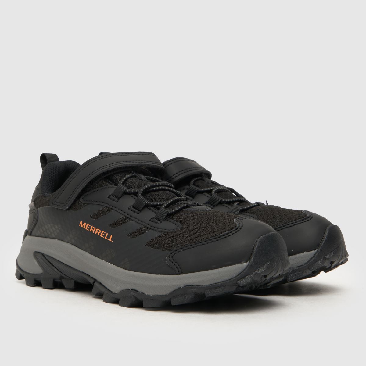 Merrell svarta moab speed 2 låga pojkar juniorsneakers