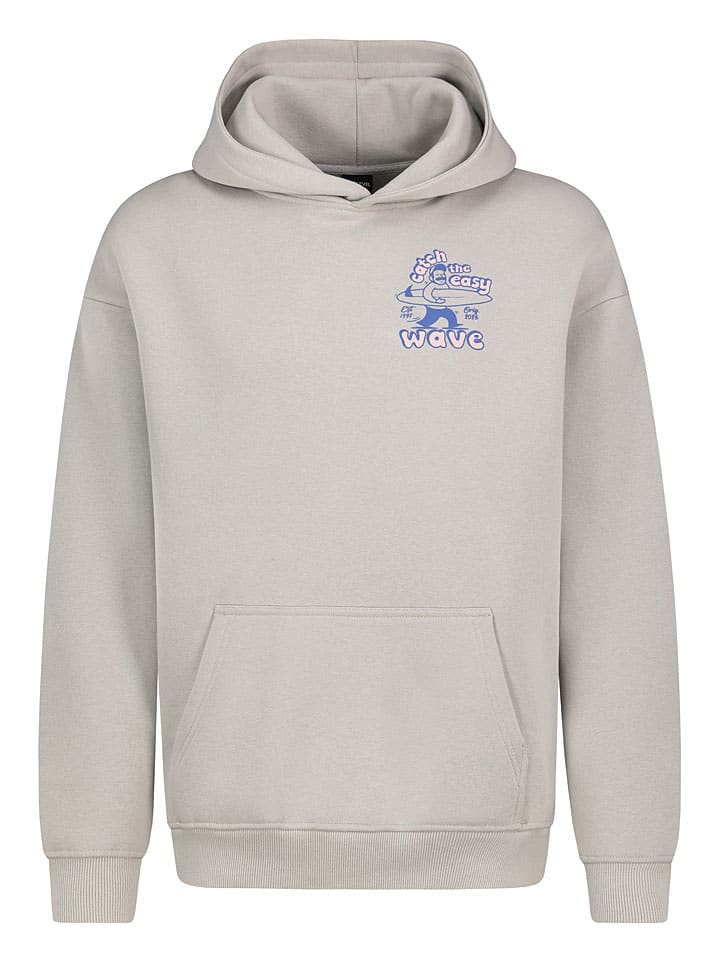 Authentic Style Hoodie in Grau günstig kaufen