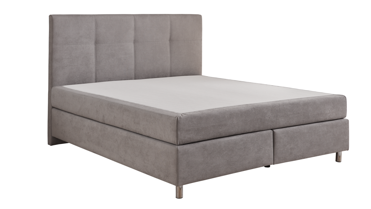Boxspringbett 3 Karat Lightgrey