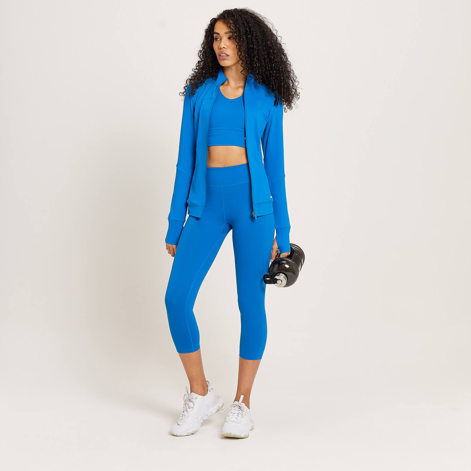 Veste en maille filet MP Power pour femmes – Bleu véritable