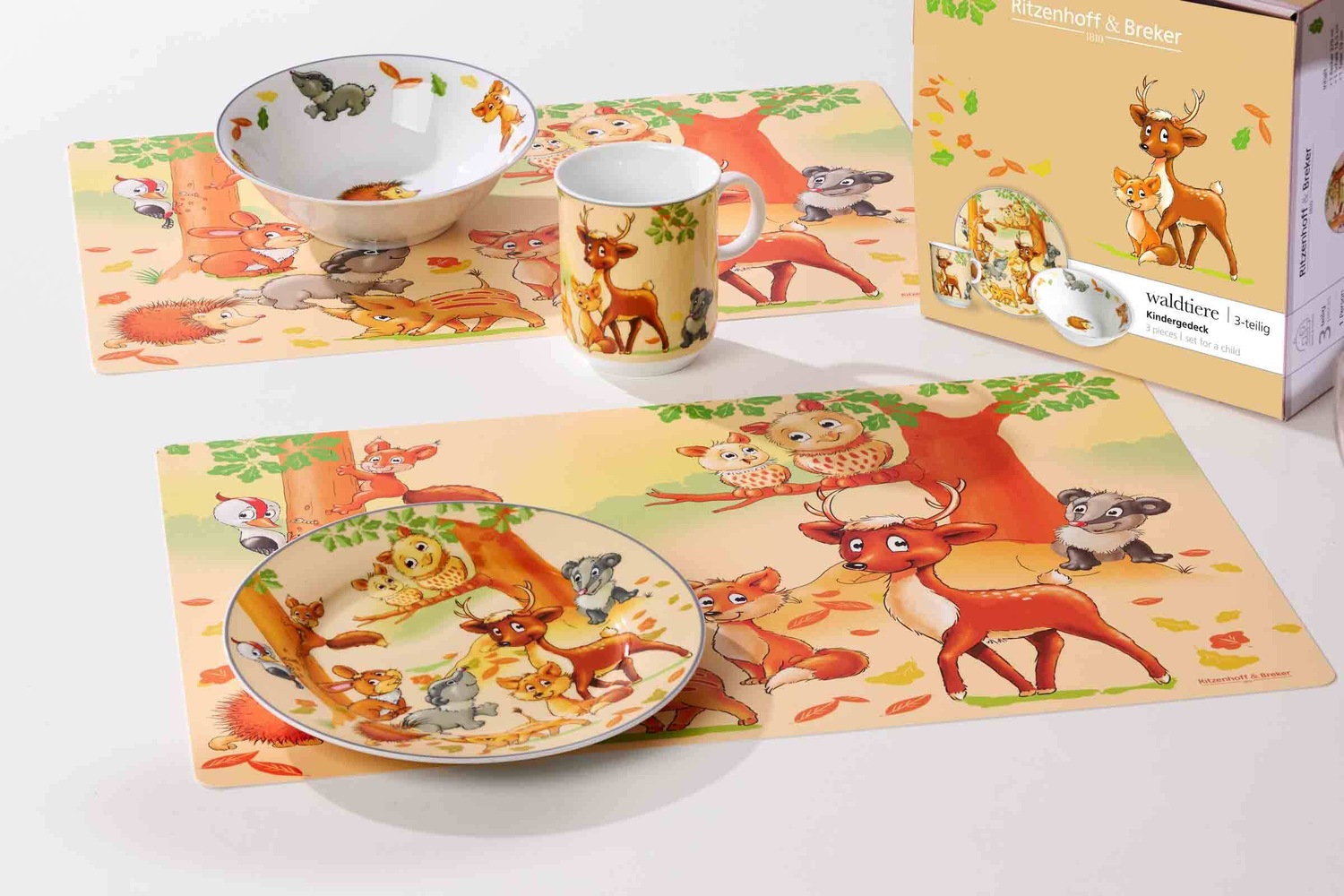 Waldtiere Platzset
