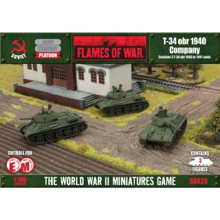 T-34 Tankovy Company (SBX29)