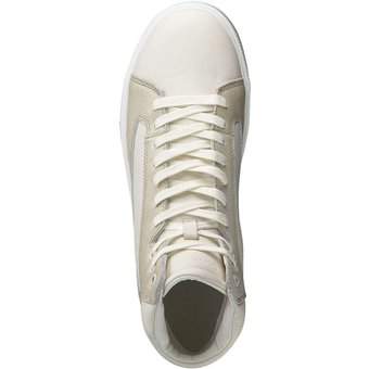 Calvin Klein High Top Lace Up Inv Stitch in weiß