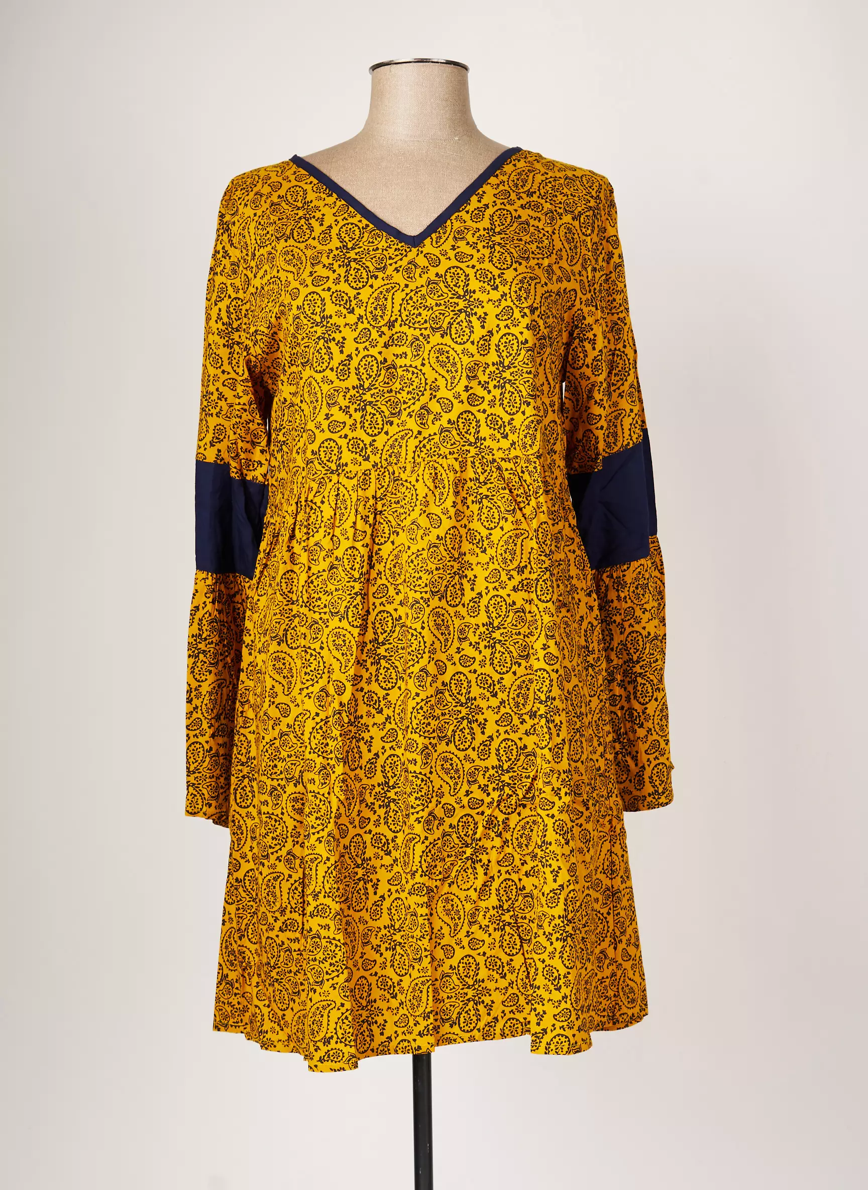 Sinoe By Bamboo S Robes Mi Longues Femme couleur jaune