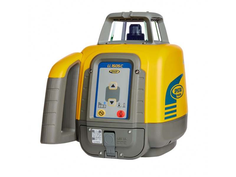 Spectra Physics 603423 LL1505C Horizontální/vertikální červený stavební laser + přijímač HL450