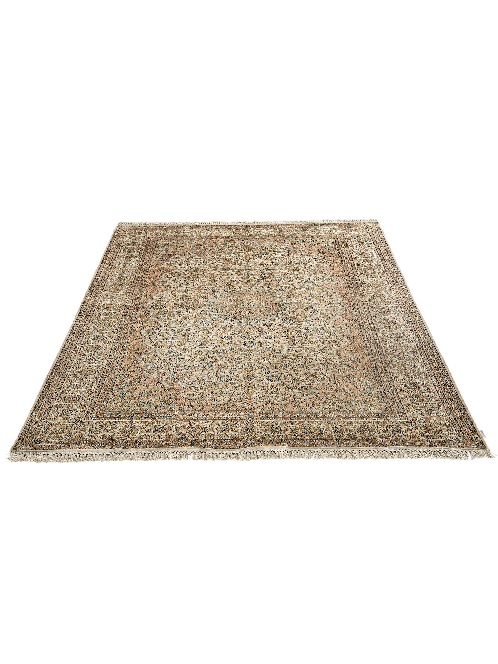 Kaschmir Seide 18/18 ca. 173 x 246 cm, Unikat / Einzelstück