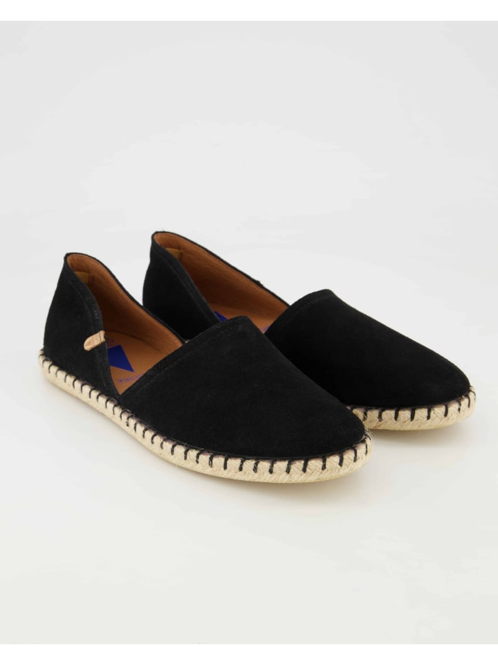 Verbenas Espadrilles in Schwarz günstig kaufen