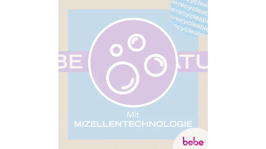 bebe 5in1 PFLEGENDE REINIGUNGSTÜCHER 7 Tücher