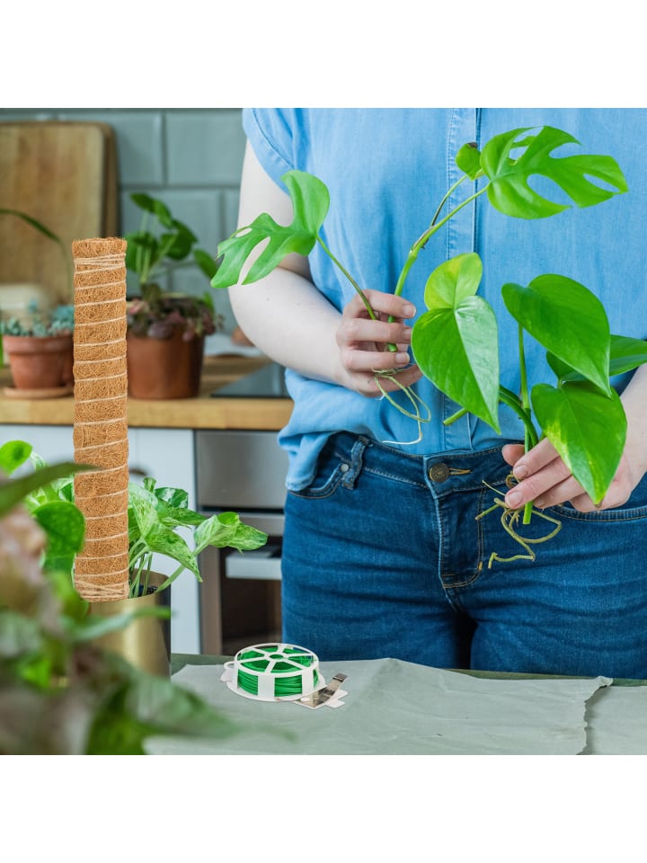 relaxdays 4 x Kokosstäbe in Natur - 40 cm günstig kaufen onesize