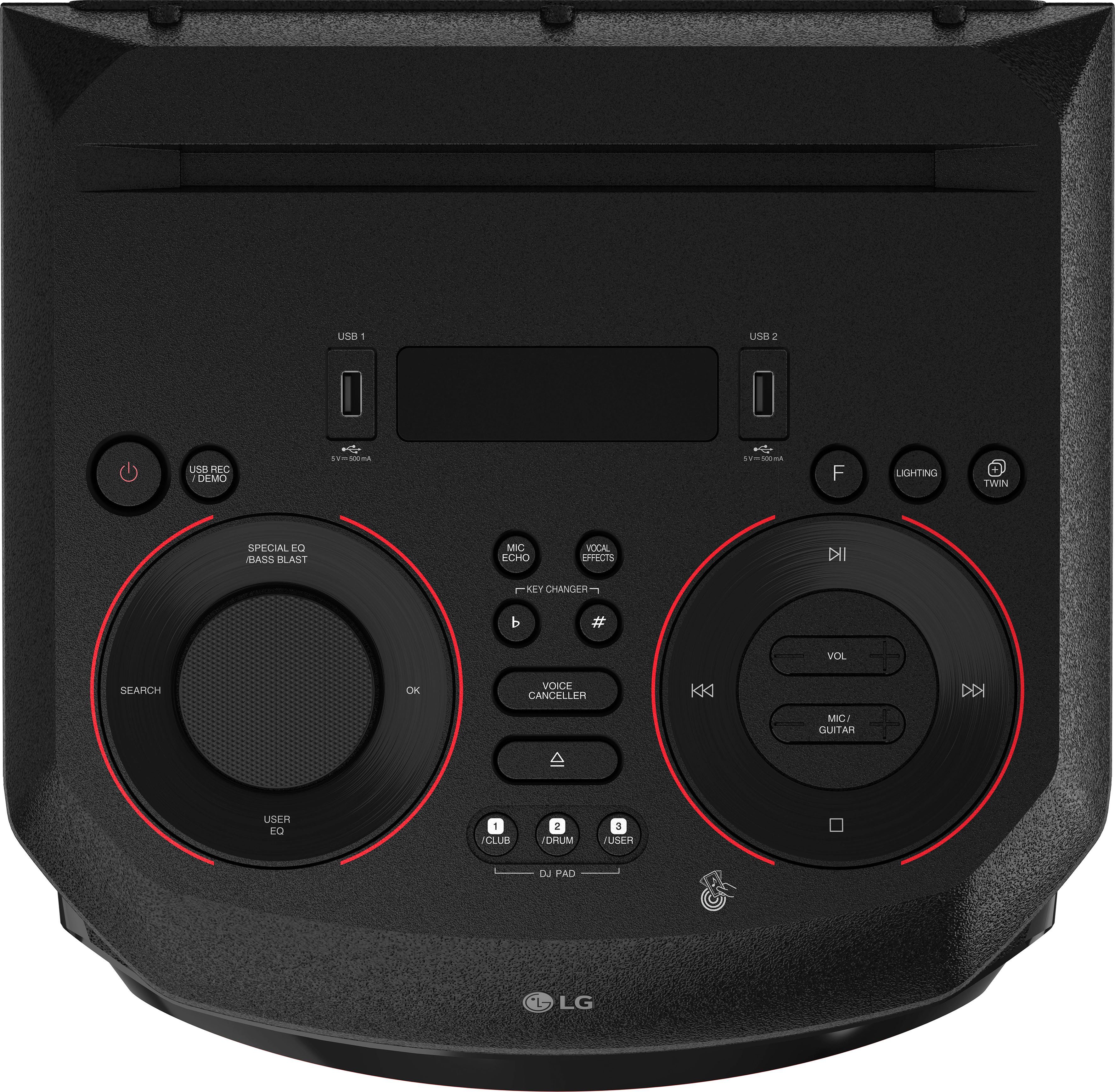 LG XBOOM ON9 Party-Lautsprecher (Bluetooth, Onebody-Soundsystem)