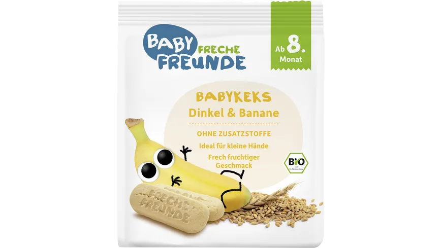 Freche Freunde Bio Babykekse Dinkel & Banane 100 g