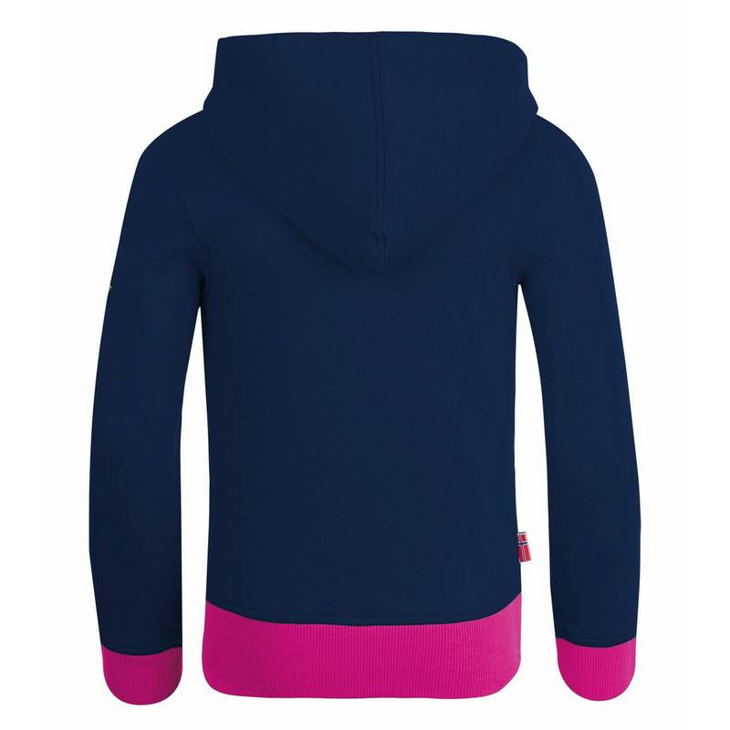 Trollkids Sortland Hoodie Kinder