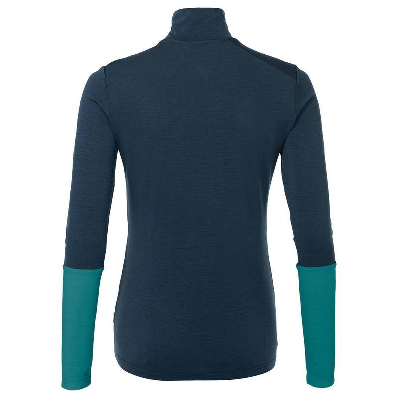 VAUDE Women's Monviso Wool Halfzip Shirt Sweatshirt Damen