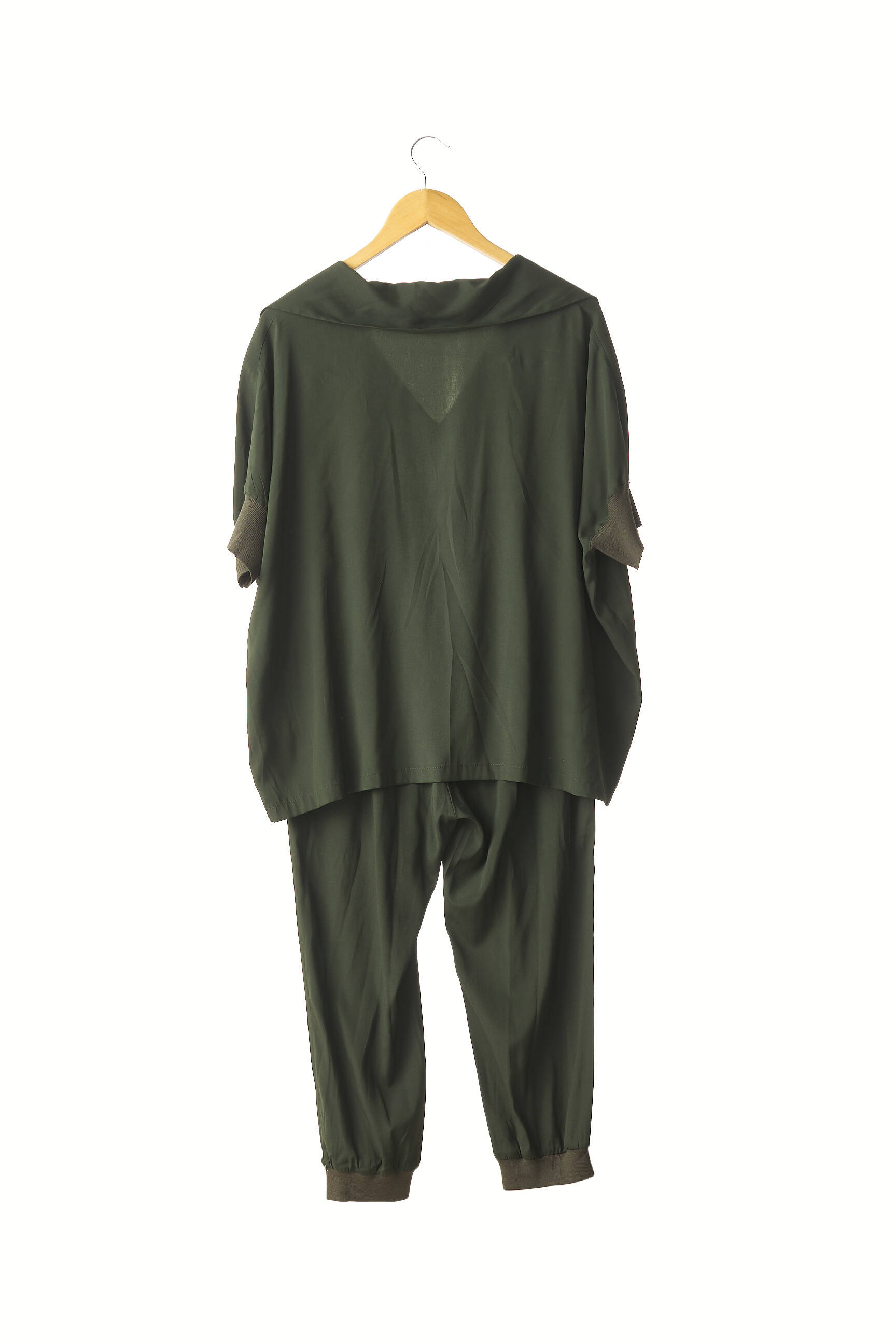 P A R O S H Ensembles Pantalon Femme couleur vert