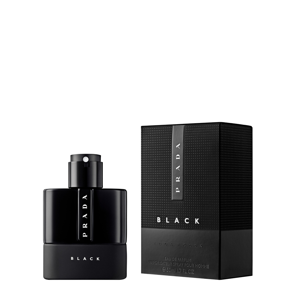 Prada Luna Rossa Black Eau de parfum boisée ambrée magnétique pour homme