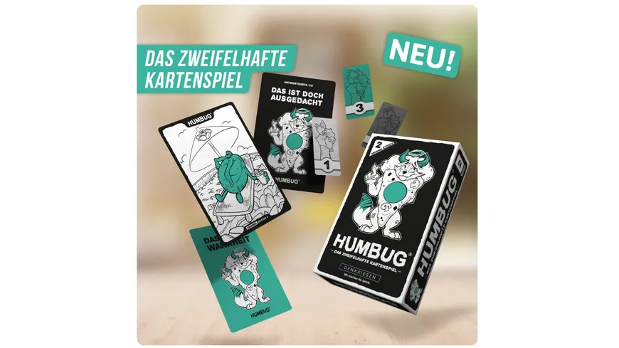 Denkriesen - HUMBUG Original Edition Nr. 2 - Das zweifelhafte Kartenspiel