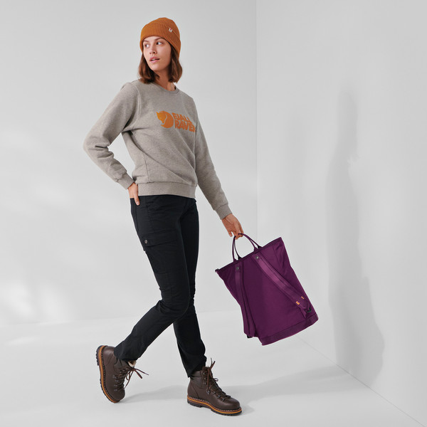 FJÄLLRÄVEN LOGO SWEATER W Damen - Sweatshirt