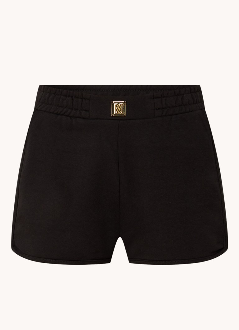 NIKKIE Logo Bangalore - pantaloni scurți sport slim fit cu talie înaltă
