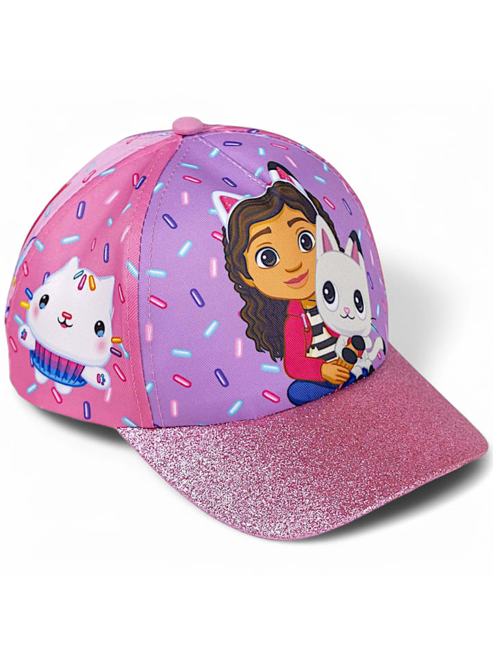 Gabby's Dollhouse Basecap Gabby´s Dollhouse mit Glitzer in Lila günstig kaufen 53 cm