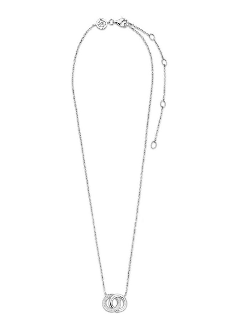 TI SENTO - Milano Silver necklace with cubic zirconia 3822ZI