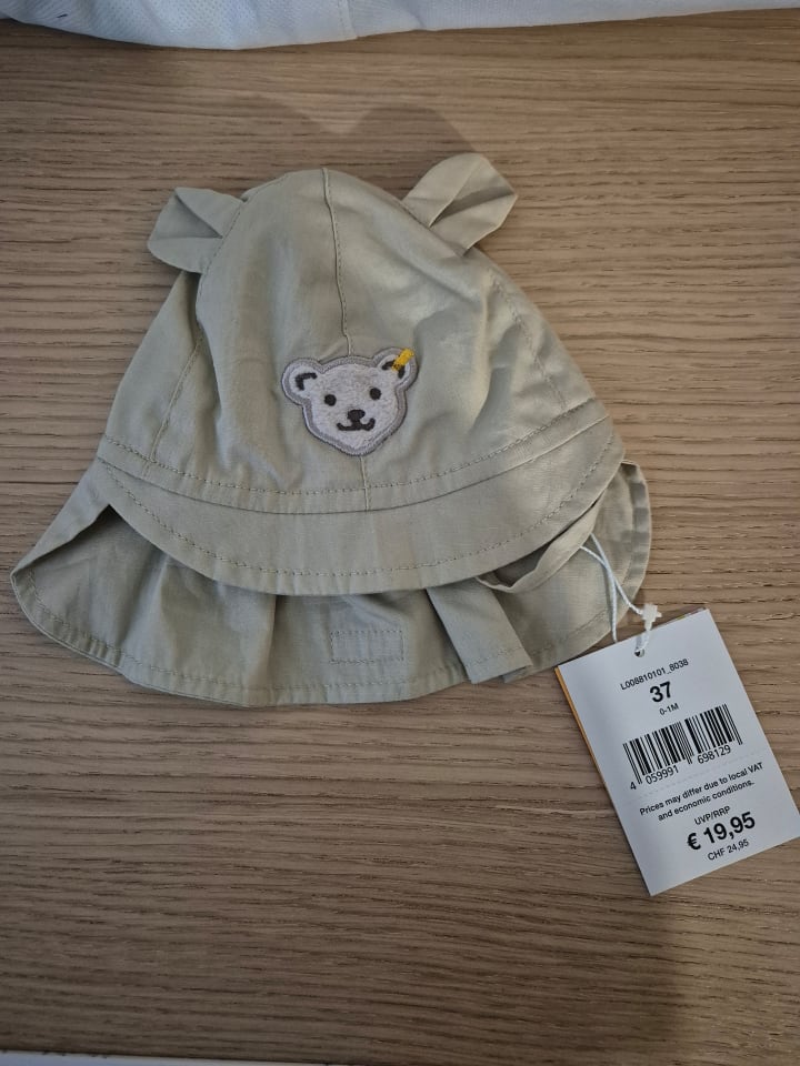 Steiff Hut in Beige günstig kaufen 37 cm