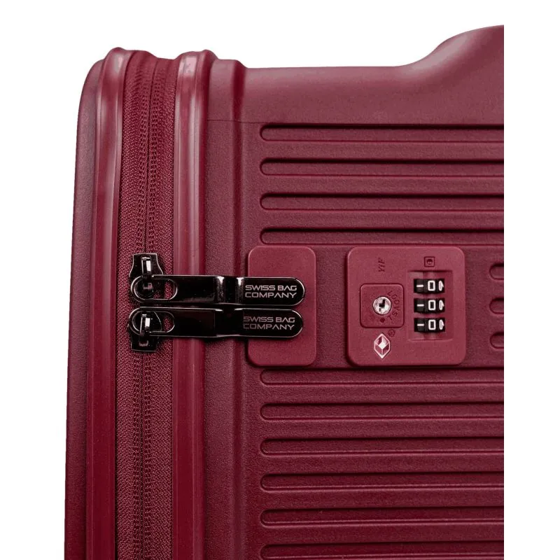 Swiss Bags Magna Handgepäckstrolley S (55 cm) - Pinot Red