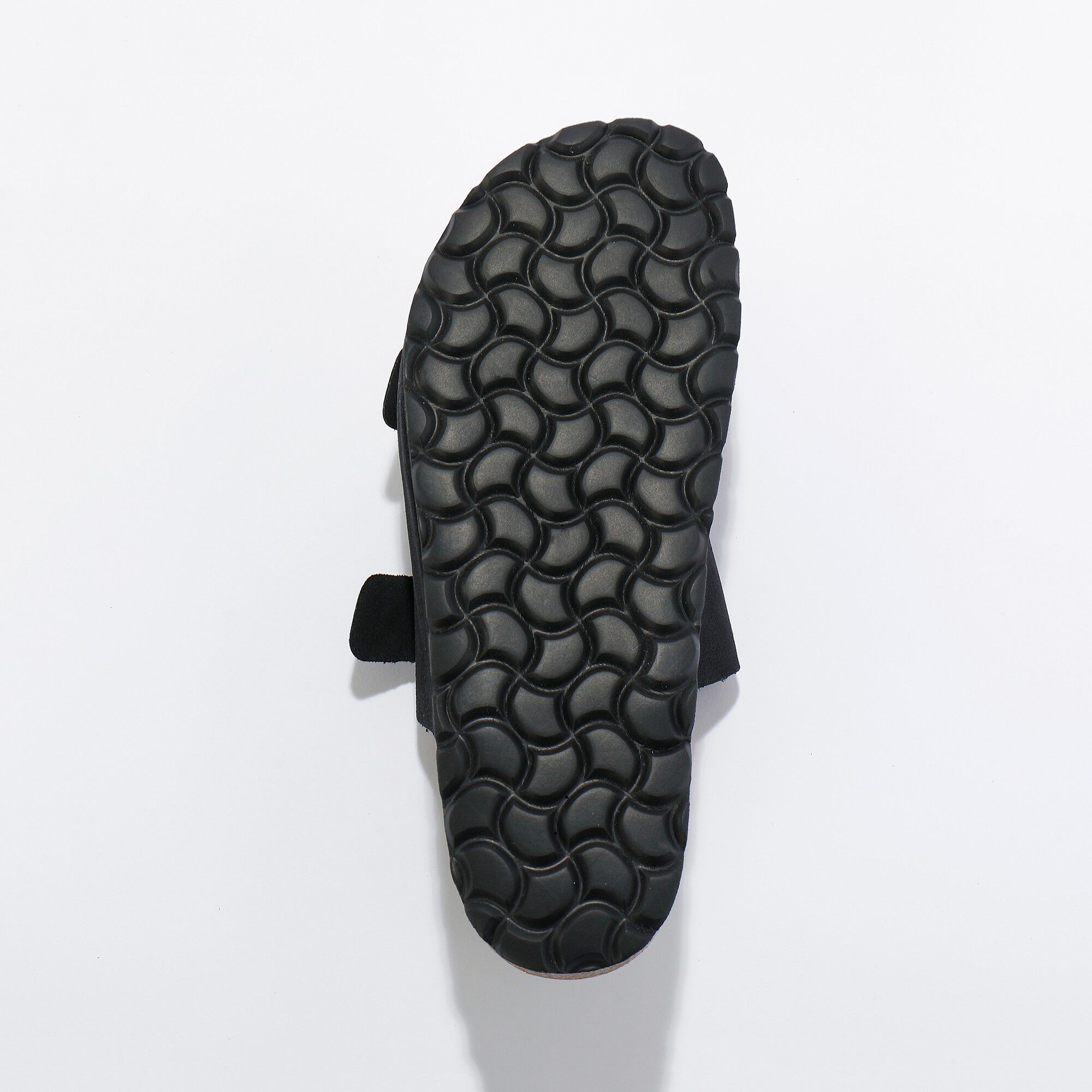 Mules croûte de cuir 2 boucles réglables