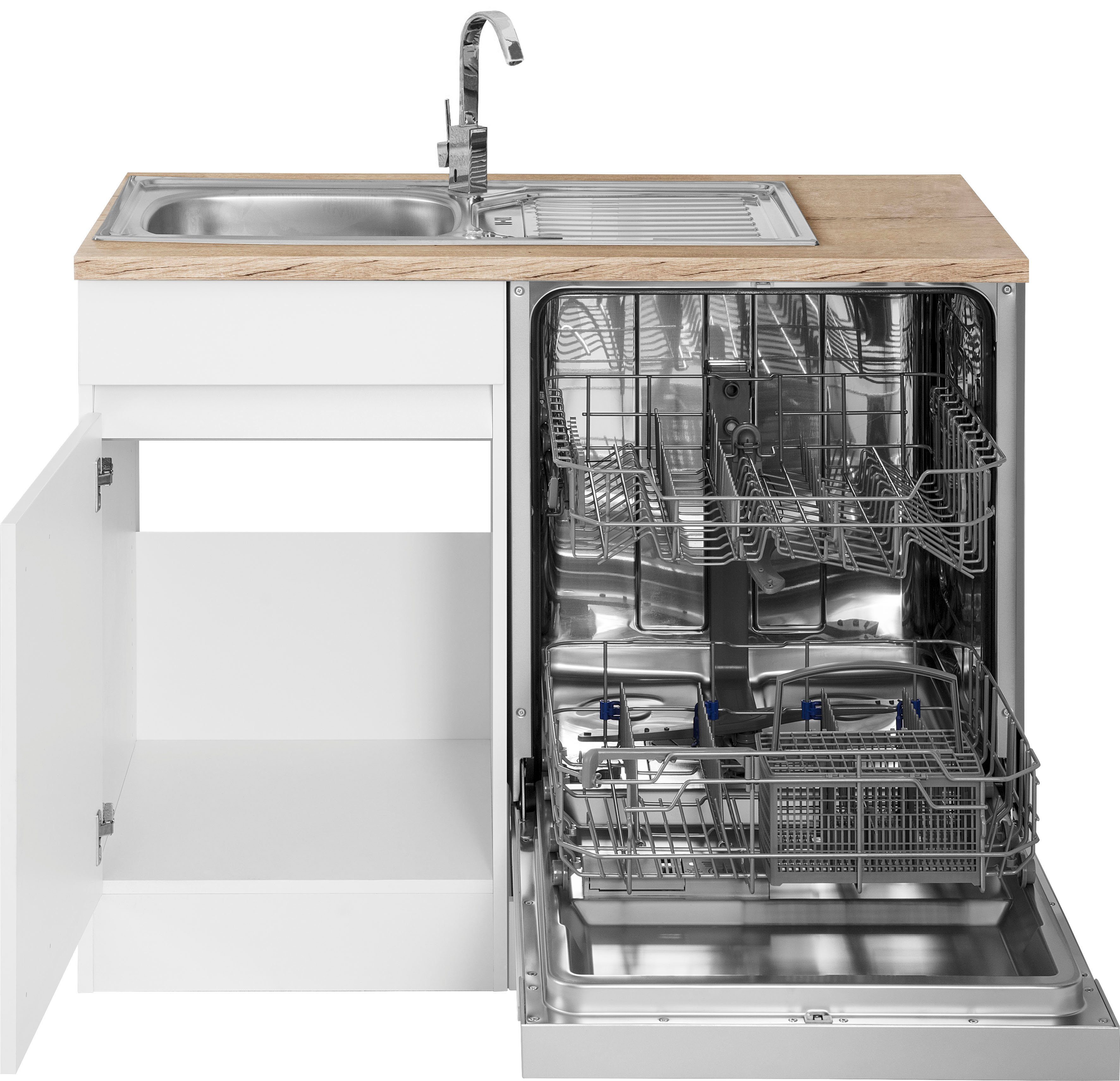 OPTIFIT Winkelküche Roth, ohne E-Geräte, Stellbreite 210 x 175 cm