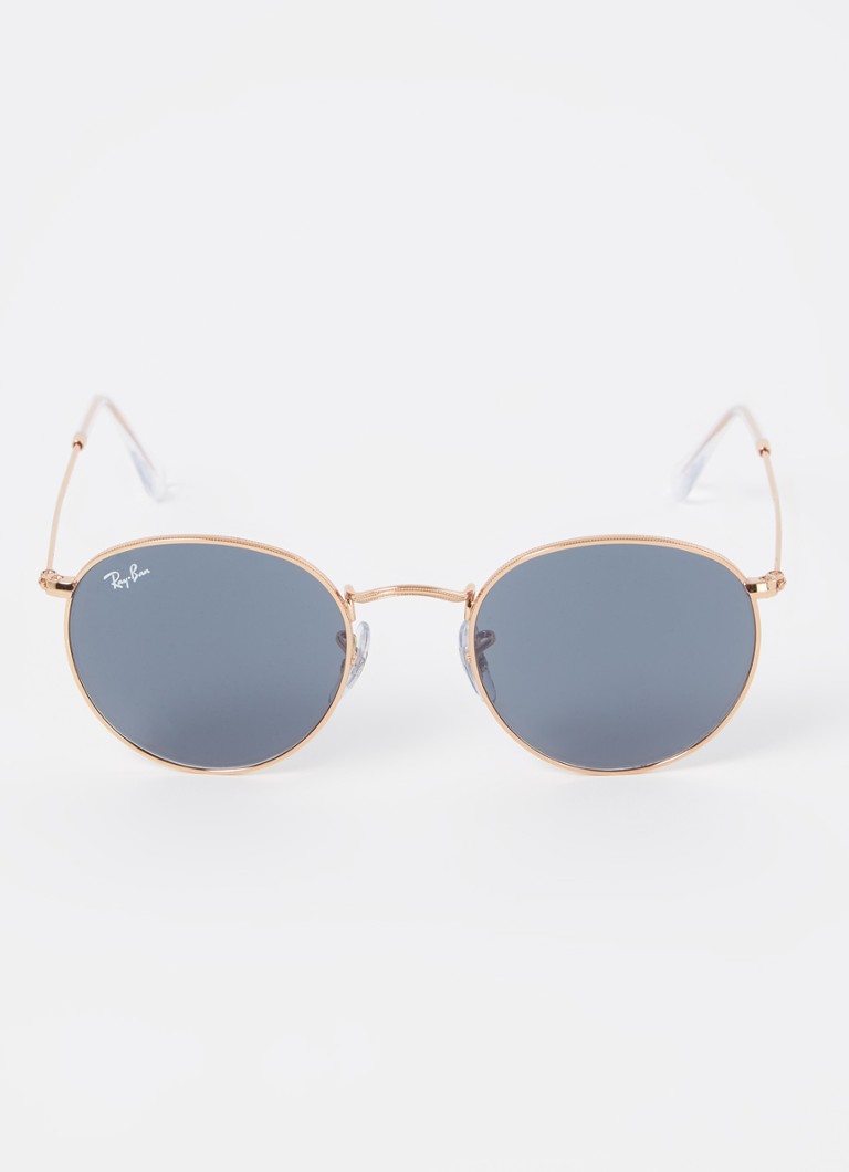 Ochelari de soare metalici rotunzi Ray-Ban RB3447