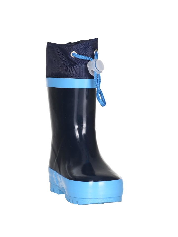 Playshoes Gummistiefel Basic gefüttert in Marine günstig kaufen