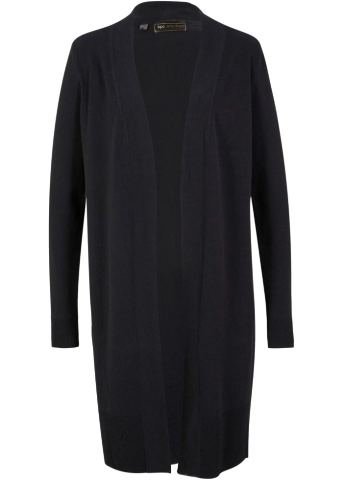 Longstrickjacke