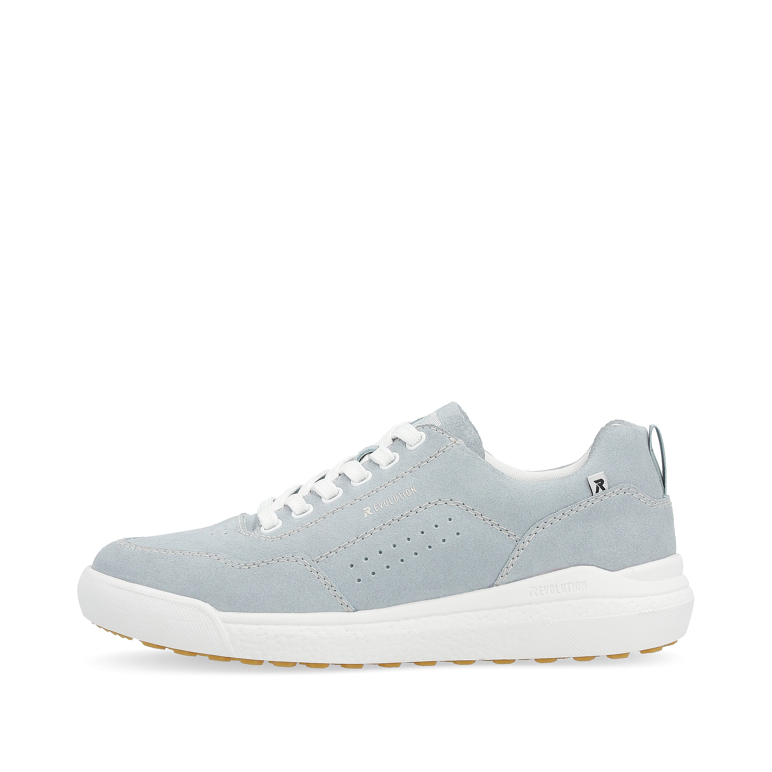 Rieker Damen Sneaker Low steel blue