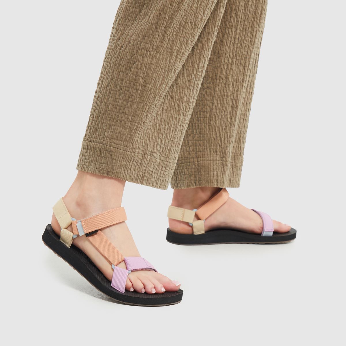 Teva – Original universalsandaler i orange, flerfärgad färg