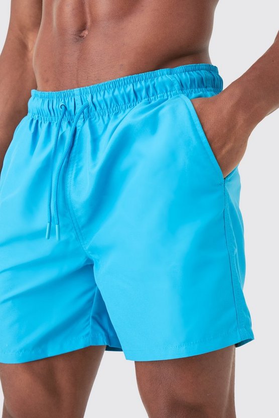 Mittellange Badehose