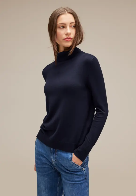 Street One Basic Rollkragenpullover